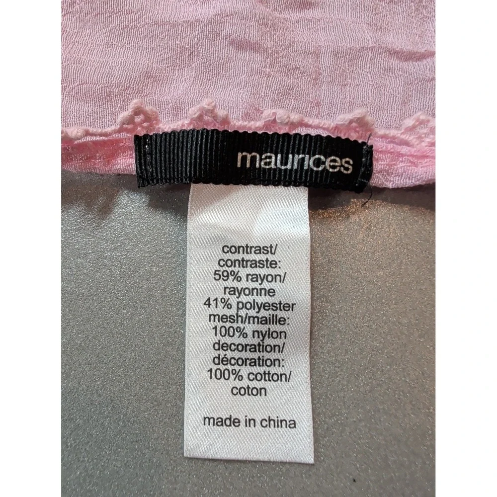 Maurices pink lightweight
